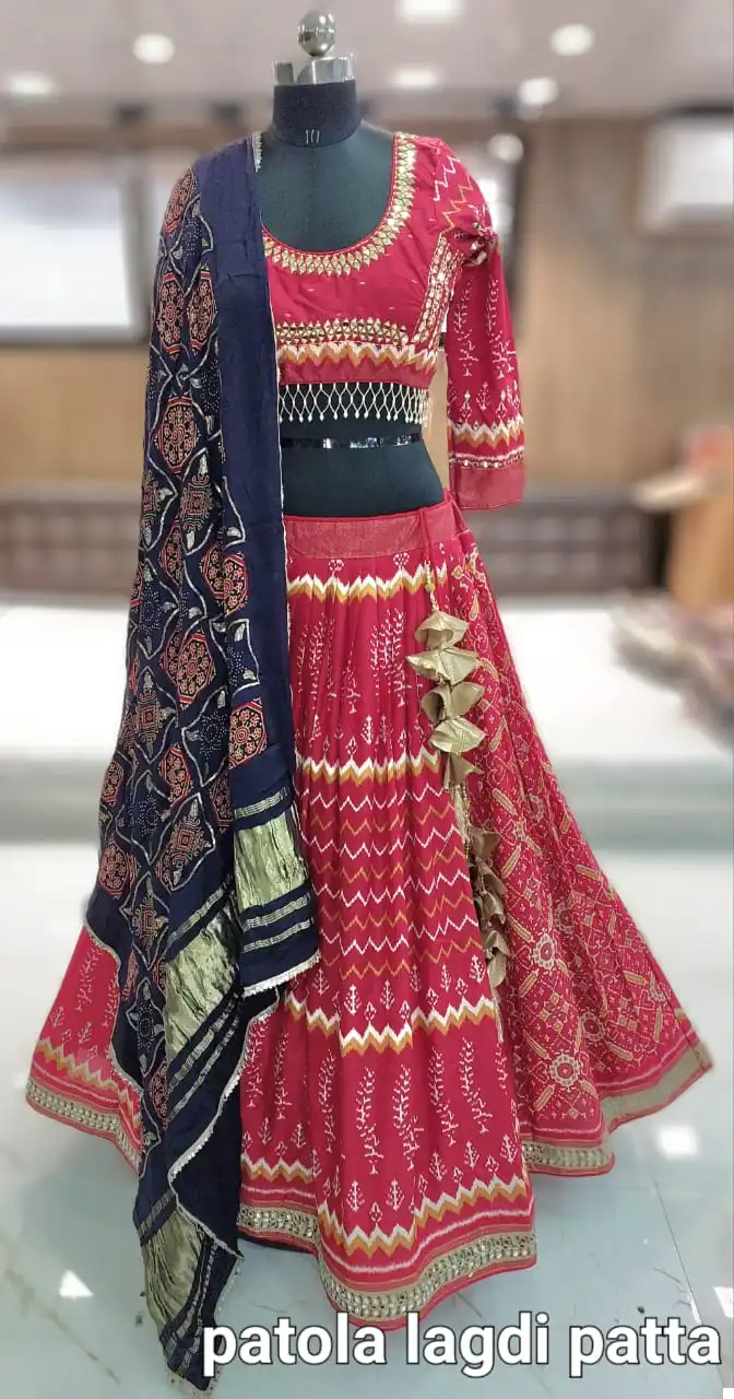 Rewaa Non Catalog P V Silk Wholesale Style Lehengas Catalog — Wholesale Lehenga, MPA wholesale from Surat — view 6