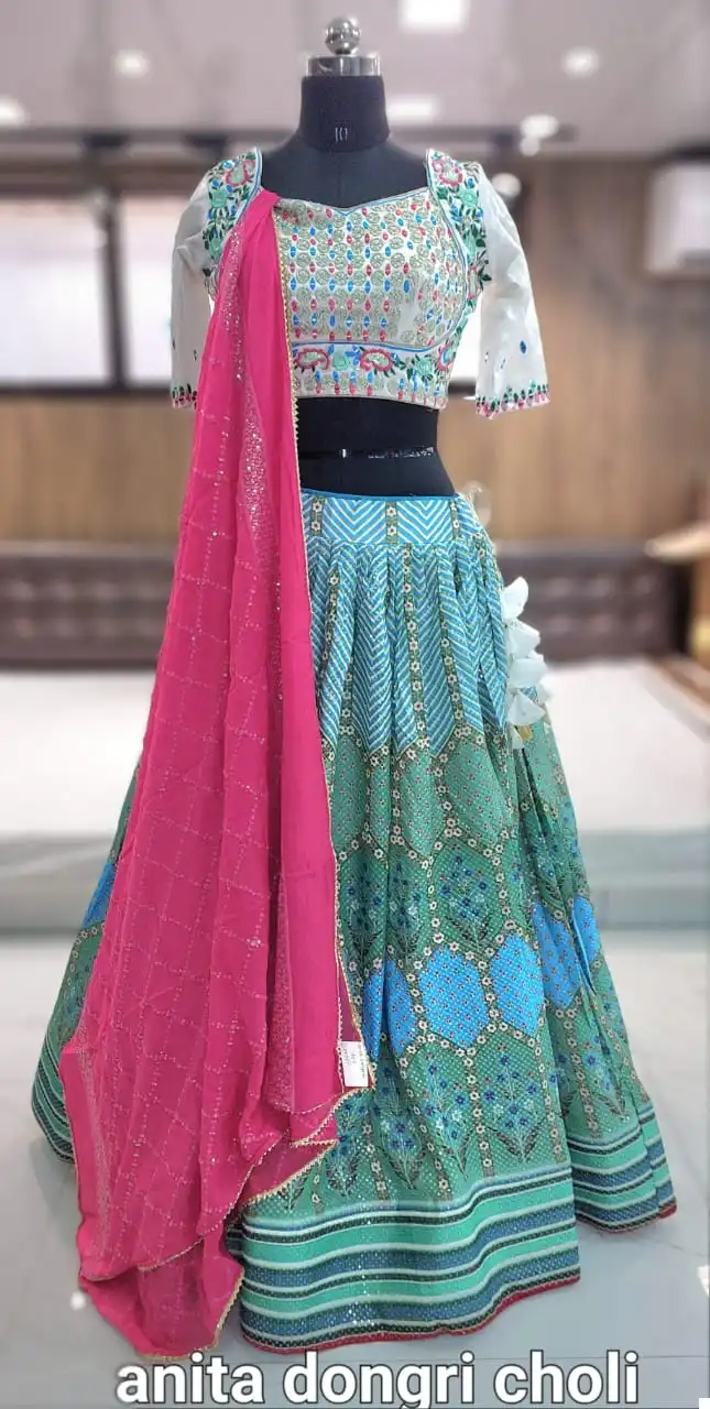 Rewaa Non Catalog P V Silk Wholesale Style Lehengas Catalog — Wholesale Lehenga, MPA wholesale from Surat — view 2