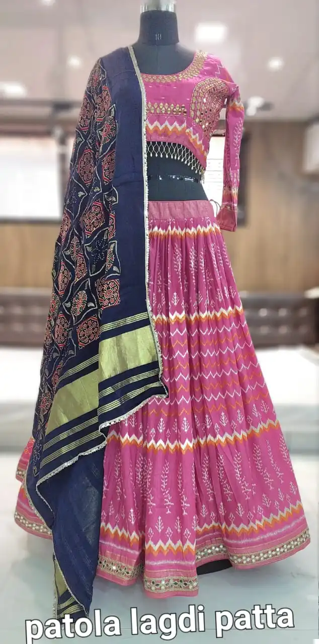 Rewaa Non Catalog P V Silk Wholesale Style Lehengas Catalog — Wholesale Lehenga, MPA wholesale from Surat — view 3