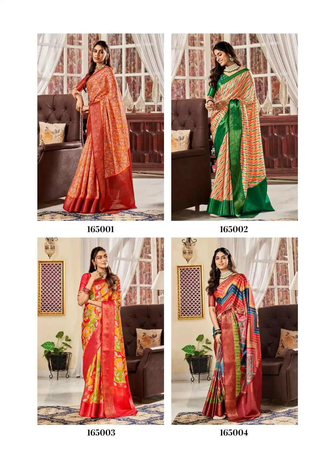 Rajpath Sunheri Silk Satin Digital Wholesale Saree Catalog — Wholesale Sarees, MPA wholesale from Surat — view 10