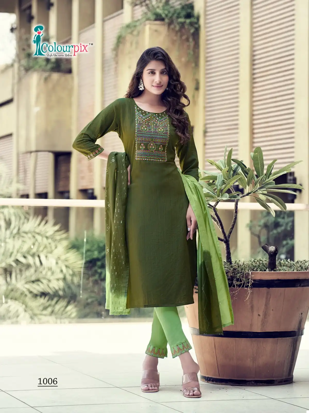 Colourpix Saheli Fancy Heavy Viscose Wholesale Readymade Suits Catalog — Wholesale Salwar Suits, MPA wholesale from Surat - Gallery Image 6