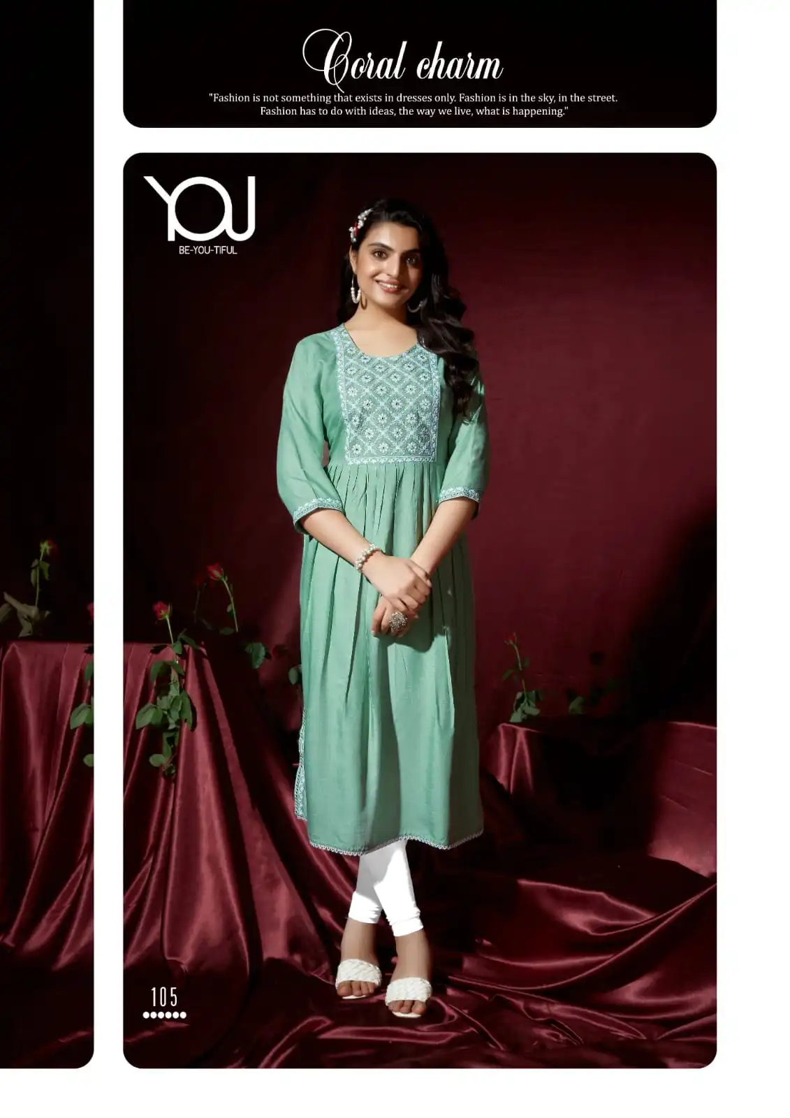 Wanna Smiley Heavy Rayon Slub Wholesale Naira Cut Kurti Catalog — Wholesale Kurtis, MPA wholesale from Surat - Gallery Image 4