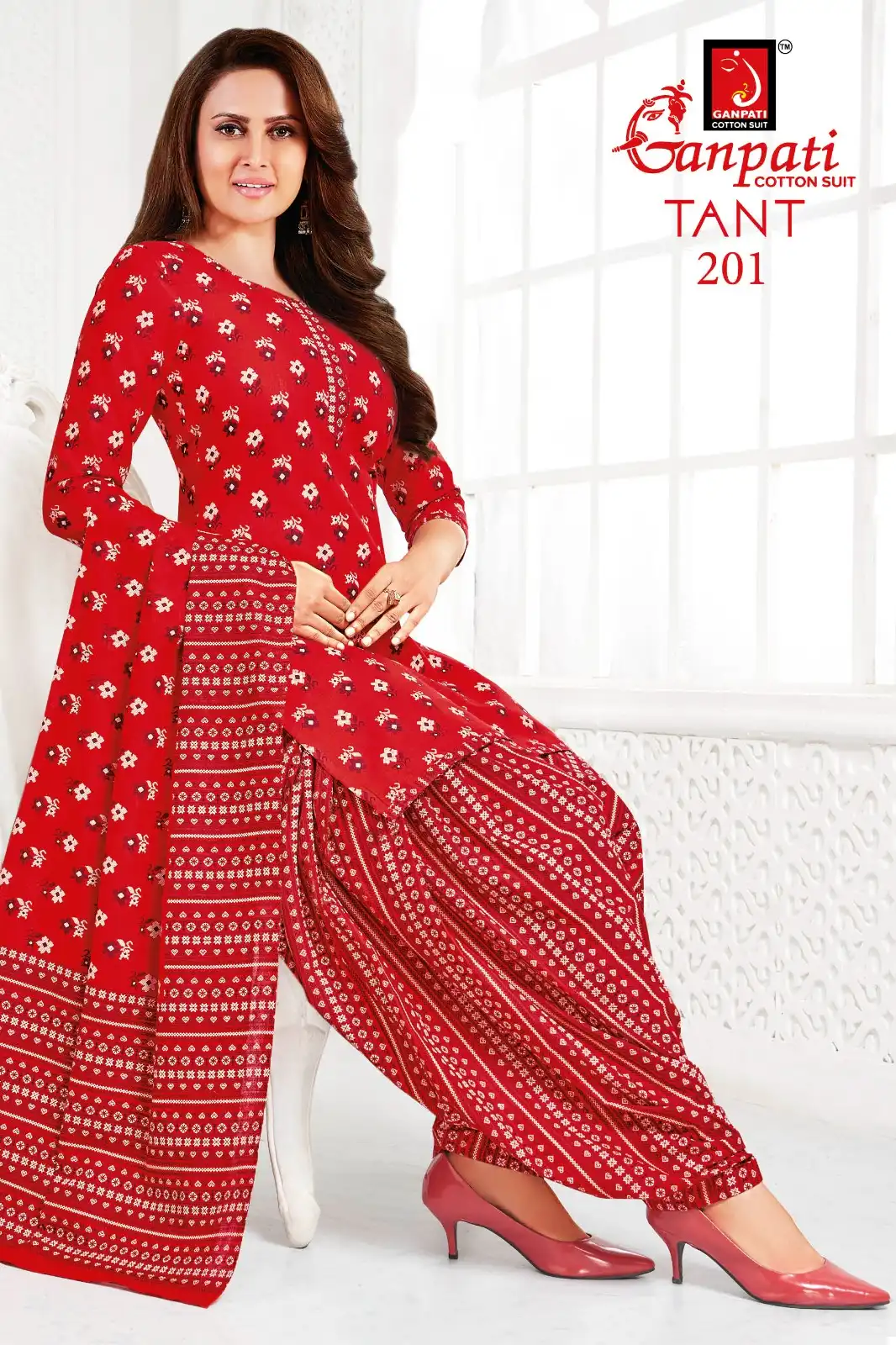 Ganpati Tant Special Vol 2 Cotton Wholesale Salwar Suit Catalog — Wholesale Salwar Suits, Ganpati wholesale from Surat - Gallery Image 2