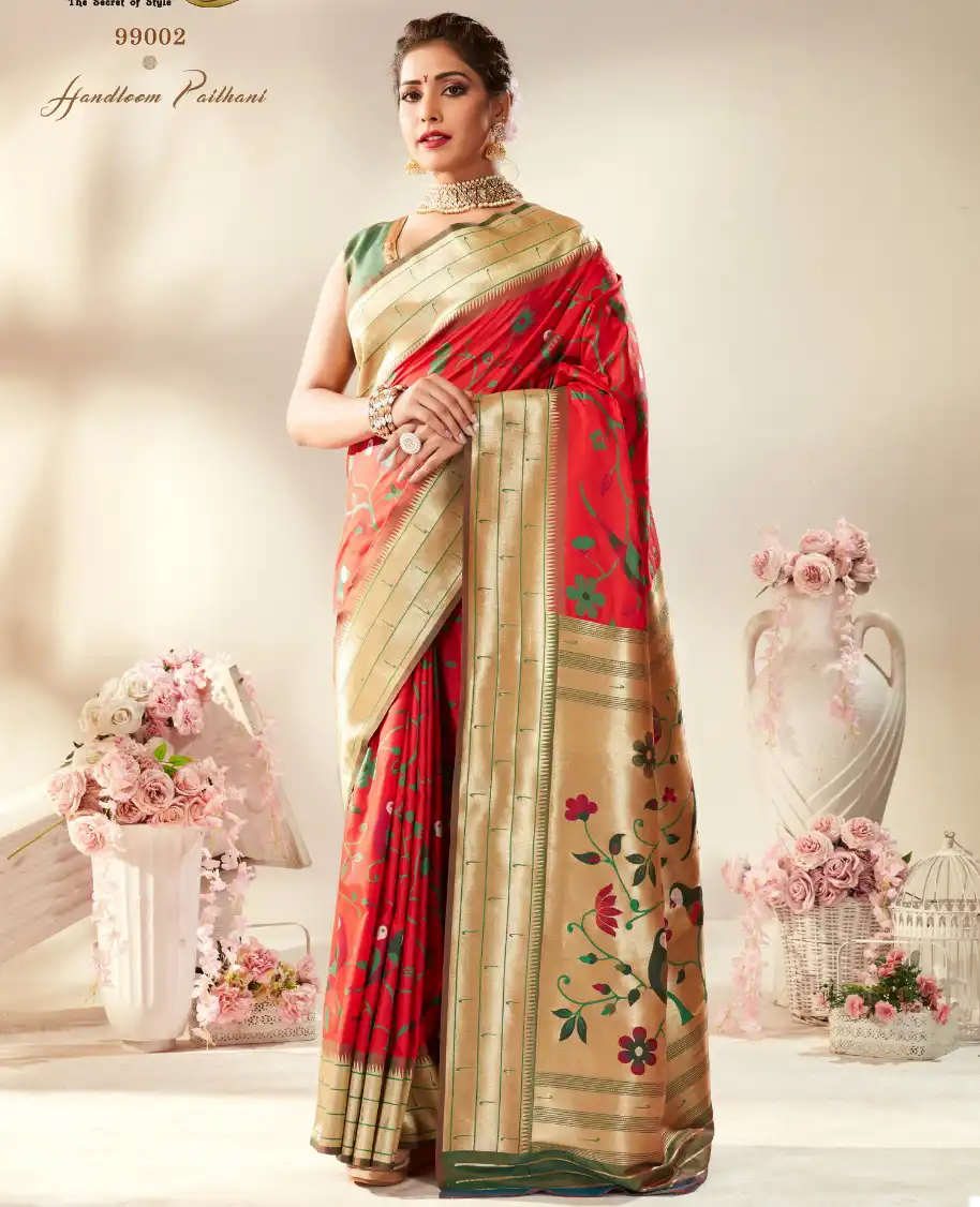 Rajpath Tanishq Paithani Pure Paithani Silk Wholesale Designer Sarees Catalog