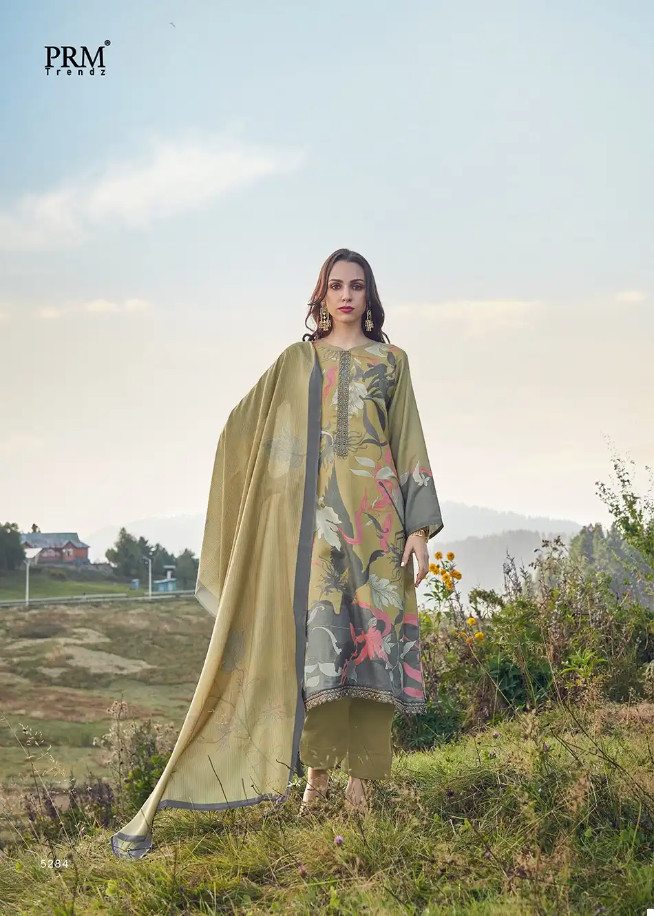 Prm Trendz Vaari Viscose Pashmina Wholesale Designer Winter Wear Salwar Suit Catalog — Wholesale Salwar Suits, MPA wholesale from Surat - Gallery Image 2