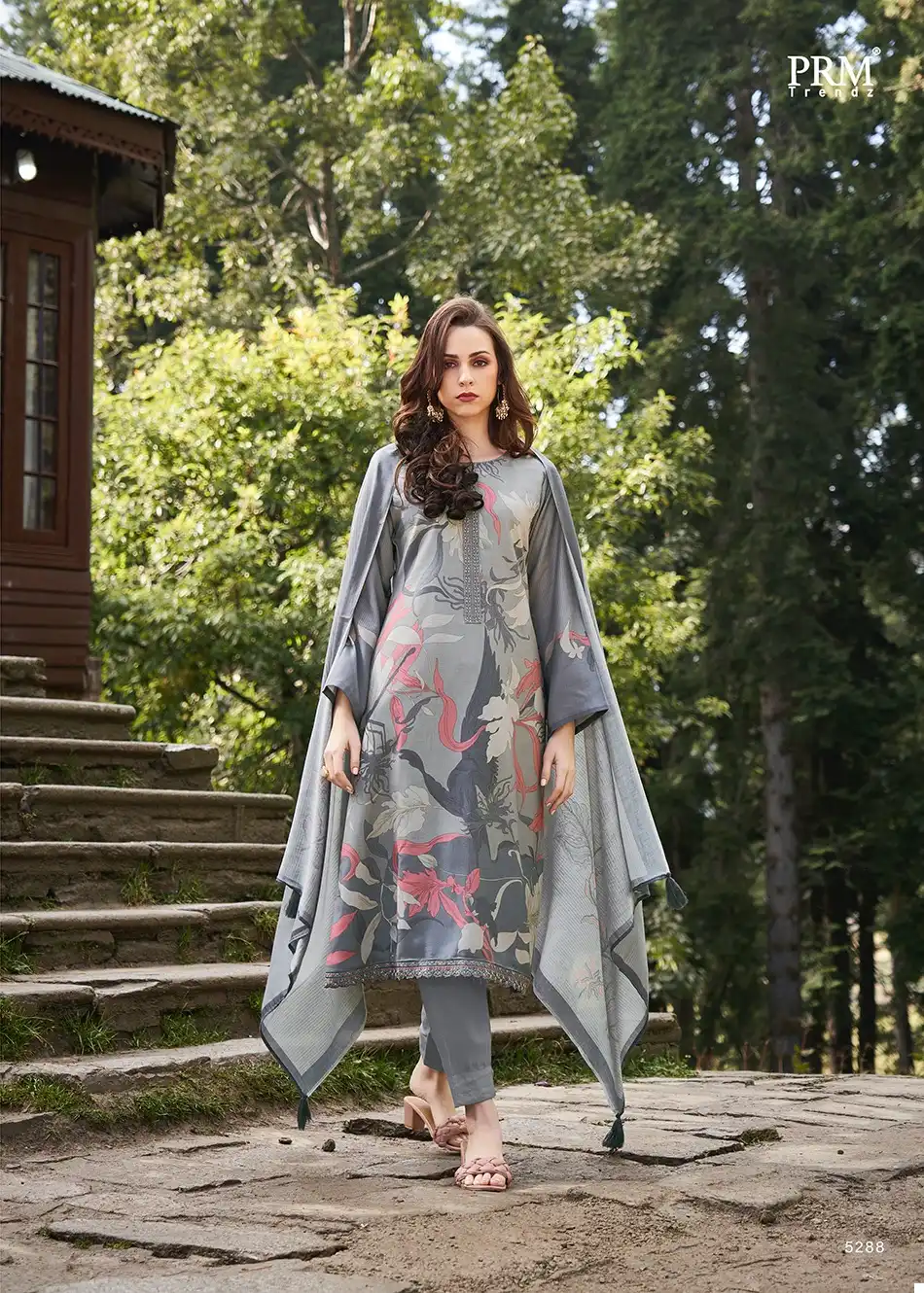 Prm Trendz Vaari Viscose Pashmina Wholesale Designer Winter Wear Salwar Suit Catalog — Wholesale Salwar Suits, MPA wholesale from Surat - Gallery Image 5