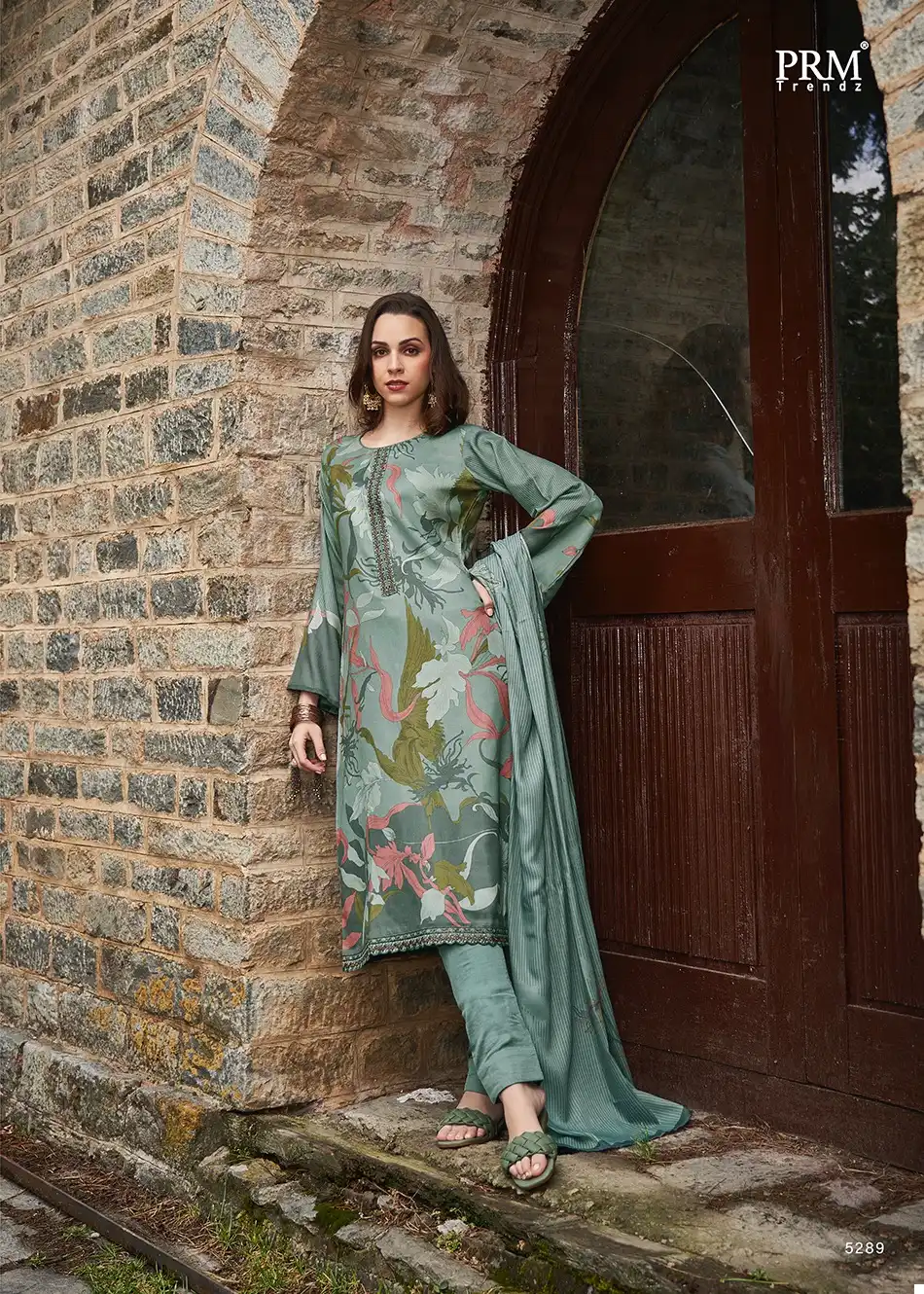 Prm Trendz Vaari Viscose Pashmina Wholesale Designer Winter Wear Salwar Suit Catalog — Wholesale Salwar Suits, MPA wholesale from Surat - Gallery Image 6