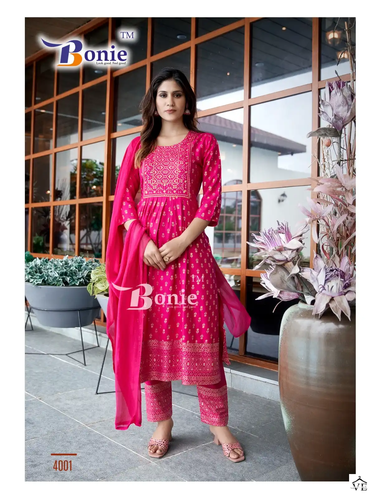 Bonie Vasudha 4 Rayon 14Kg Wholesale Readymade Salwar Suit Catalog — Wholesale Salwar Suits, bonie wholesale from Surat - Gallery Image 2