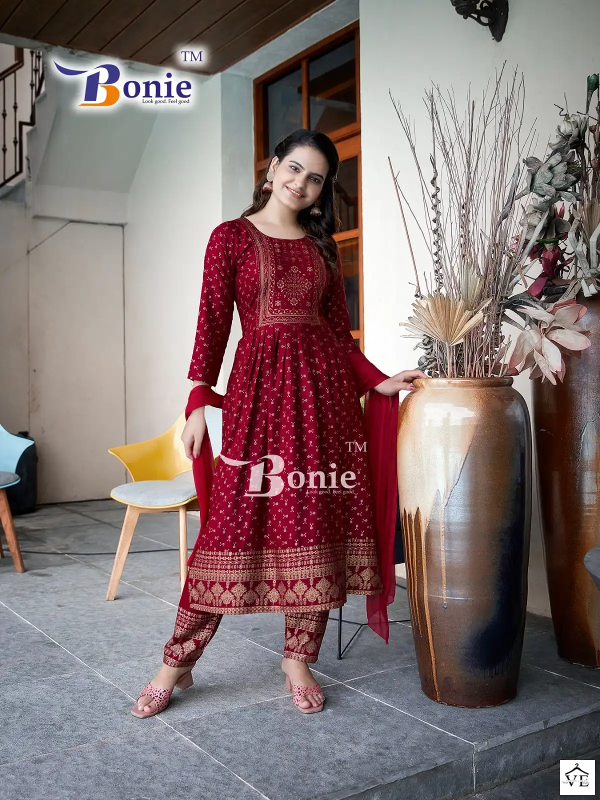 Bonie Vasudha 4 Rayon 14Kg Wholesale Readymade Salwar Suit Catalog — Wholesale Salwar Suits, bonie wholesale from Surat - Gallery Image 3
