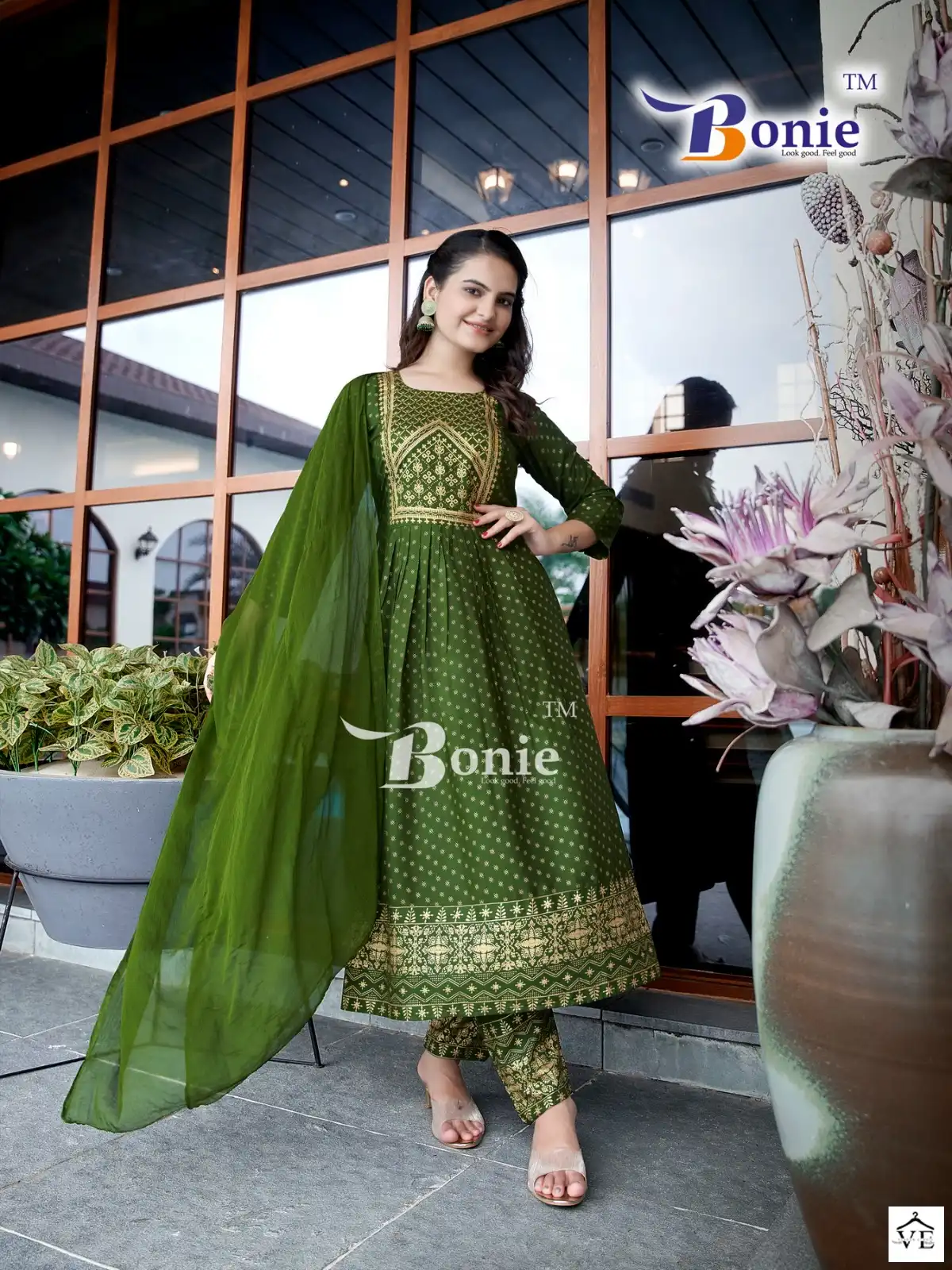 Bonie Vasudha 4 Rayon 14Kg Wholesale Readymade Salwar Suit Catalog — Wholesale Salwar Suits, bonie wholesale from Surat - Gallery Image 5