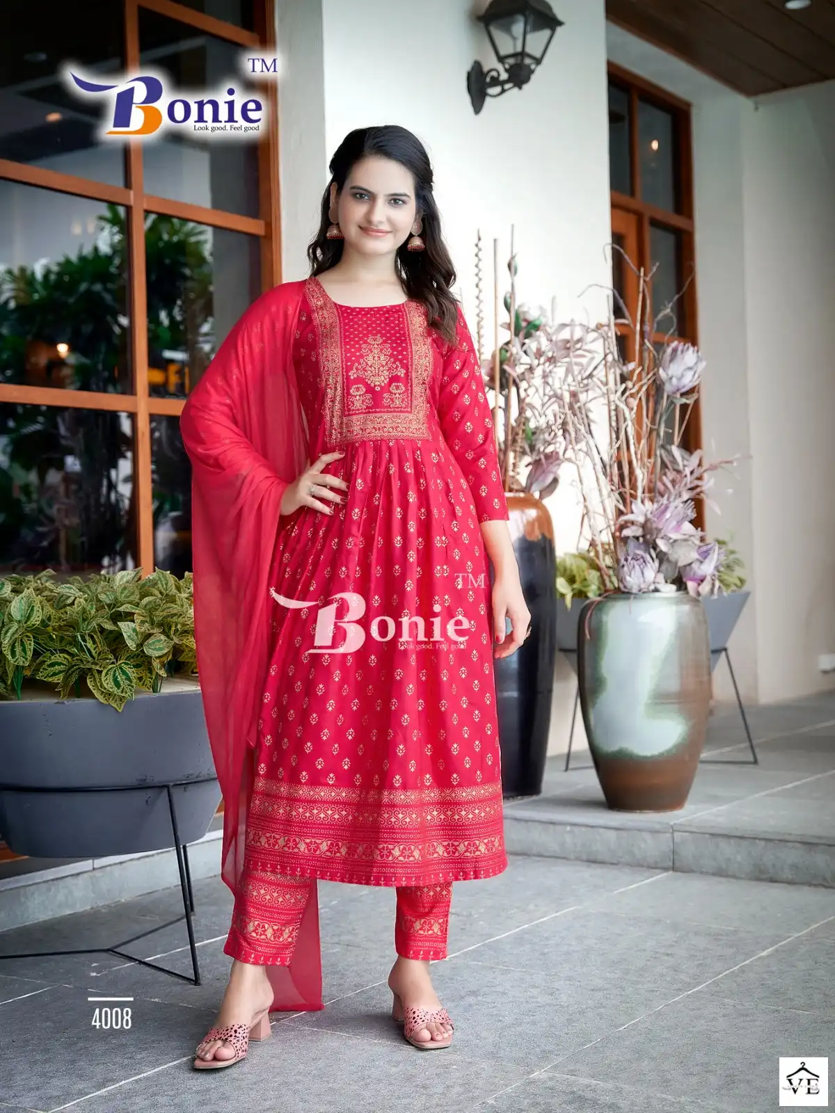 Bonie Vasudha 4 Rayon 14Kg Wholesale Readymade Salwar Suit Catalog — Wholesale Salwar Suits, bonie wholesale from Surat - Gallery Image 8