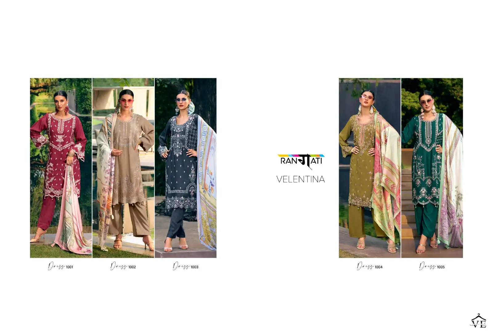Rangati Velentina Pure Wool Wholesale Winter Wear Salwar Suit Catalog — Wholesale Salwar Suits, MPA wholesale from Surat — view 6