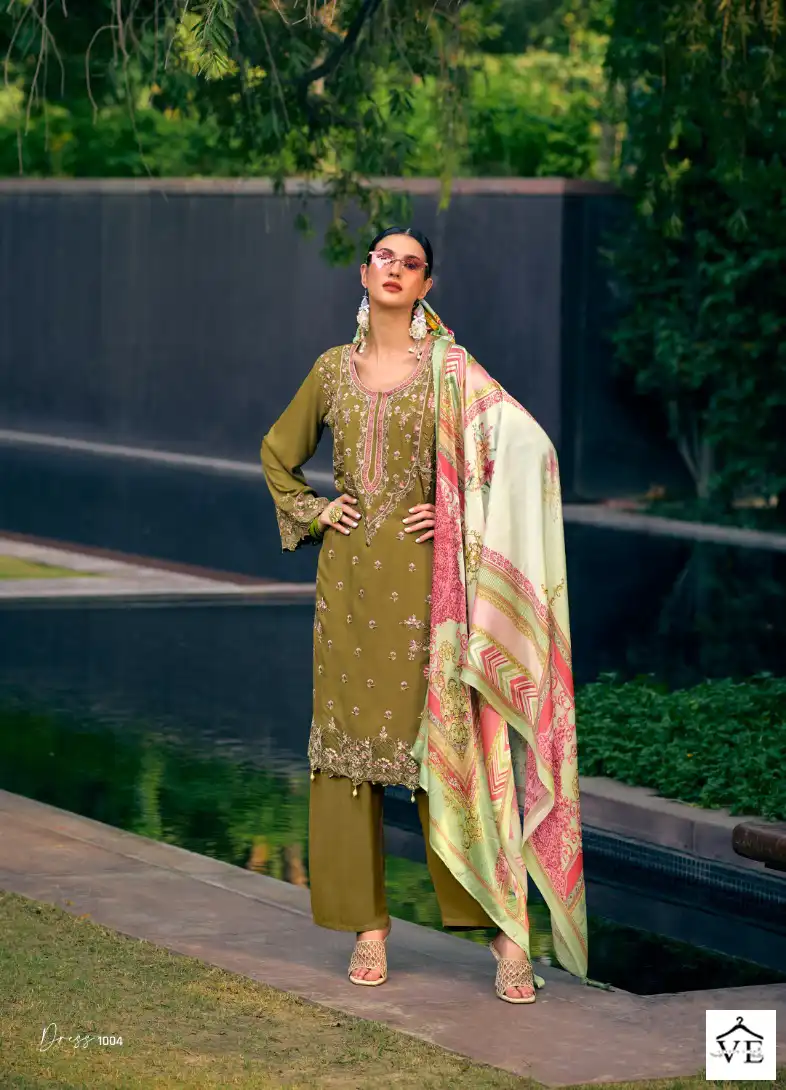 Rangati Velentina Pure Wool Wholesale Winter Wear Salwar Suit Catalog — Wholesale Salwar Suits, MPA wholesale from Surat - Gallery Image 2