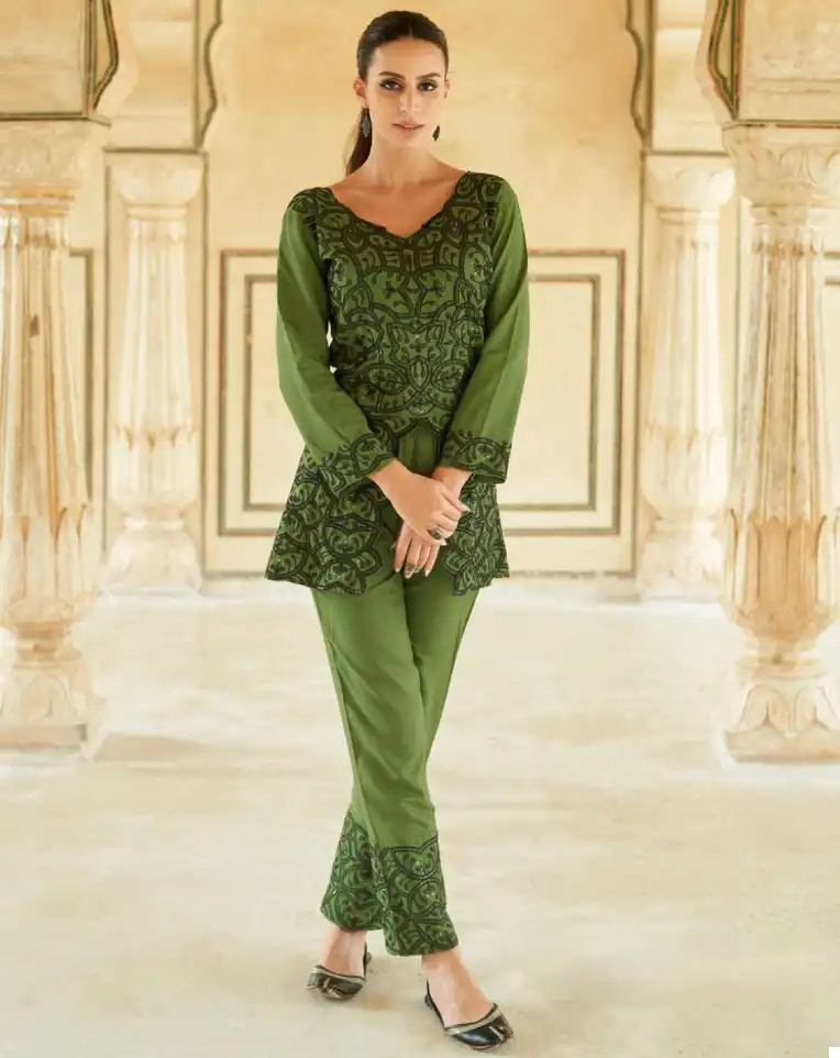 Vamika Nx Verona Heavy Rayon Wholesale Fancy Co-Ord Set Catalog