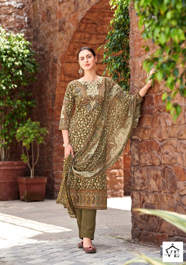 Skt Suits Winter Collection Pashmina Wholesale Winter Wear Salwar Suit Catalog — Wholesale Salwar Suits, MPA wholesale from Surat - Gallery Image 2