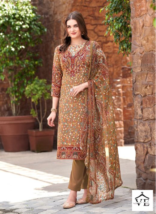 Skt Suits Winter Collection Pashmina Wholesale Winter Wear Salwar Suit Catalog — Wholesale Salwar Suits, MPA wholesale from Surat - Gallery Image 4