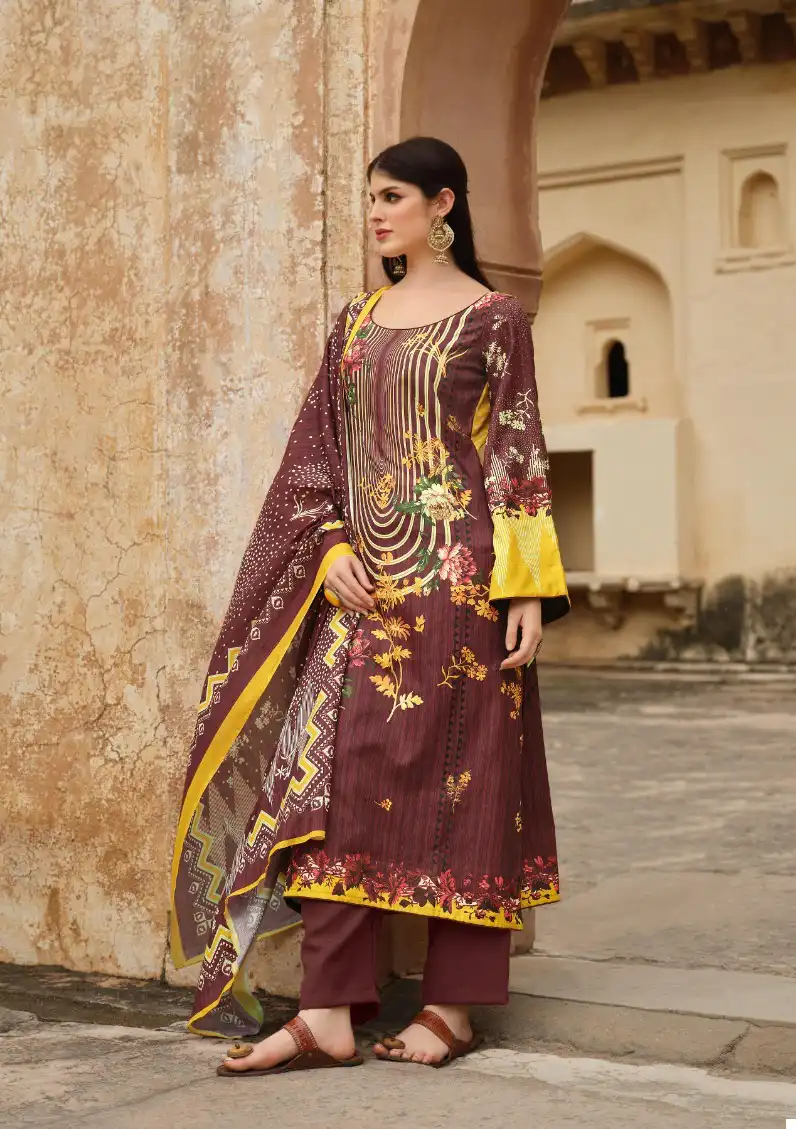 Fida Zaara Woolen Pashmina Wholesale Winter Wear Salwar Suit Catalog — Wholesale Salwar Suits, MPA wholesale from Surat - Gallery Image 2