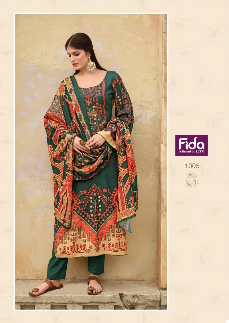 Fida Zaara Woolen Pashmina Wholesale Winter Wear Salwar Suit Catalog — Wholesale Salwar Suits, MPA wholesale from Surat - Gallery Image 5
