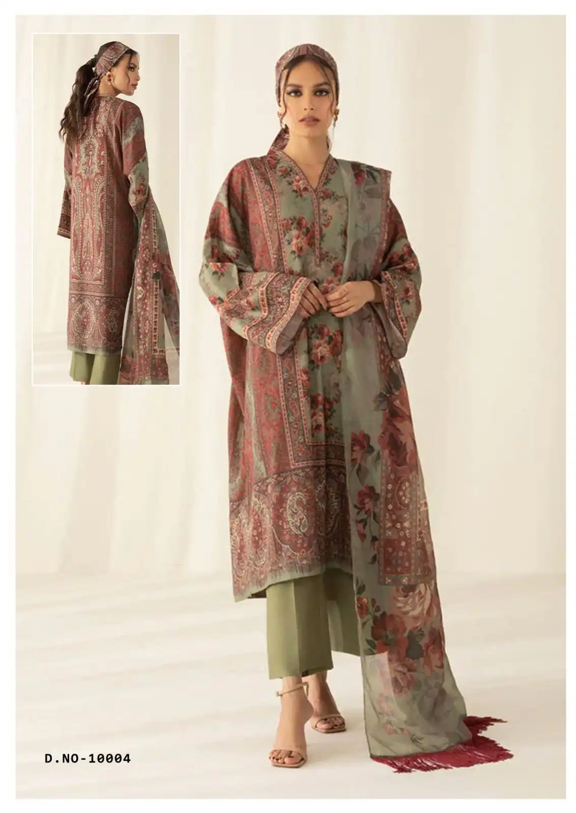 Keval Fab Zara Ali Firdous Vol 14 Cotton Wholesale Pakistani Salwar Suit Catalog — Wholesale Salwar Suits, Keval Fab wholesale from Surat - Gallery Image 5