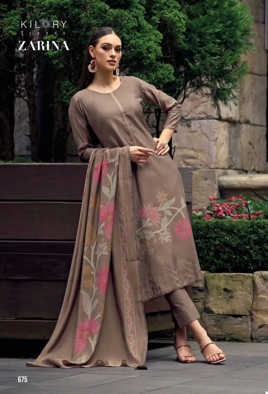 Kilory Trends Zarina Pure Viscose Pashmina Wholesale Designer Winter Wear Salwar Suit Catalog — Wholesale Salwar Suits, MPA wholesale from Surat — view 6