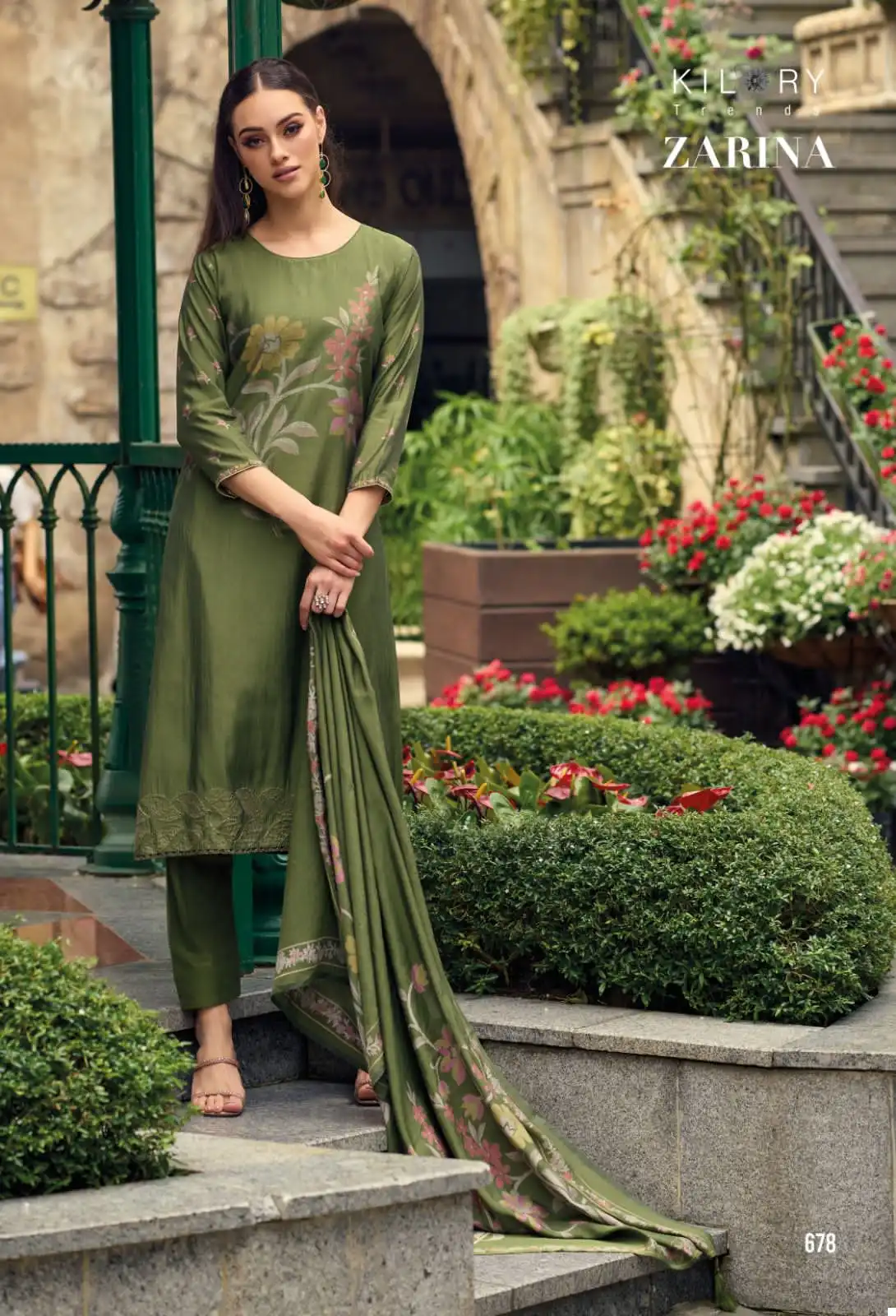 Kilory Trends Zarina Pure Viscose Pashmina Wholesale Designer Winter Wear Salwar Suit Catalog — Wholesale Salwar Suits, MPA wholesale from Surat — view 7