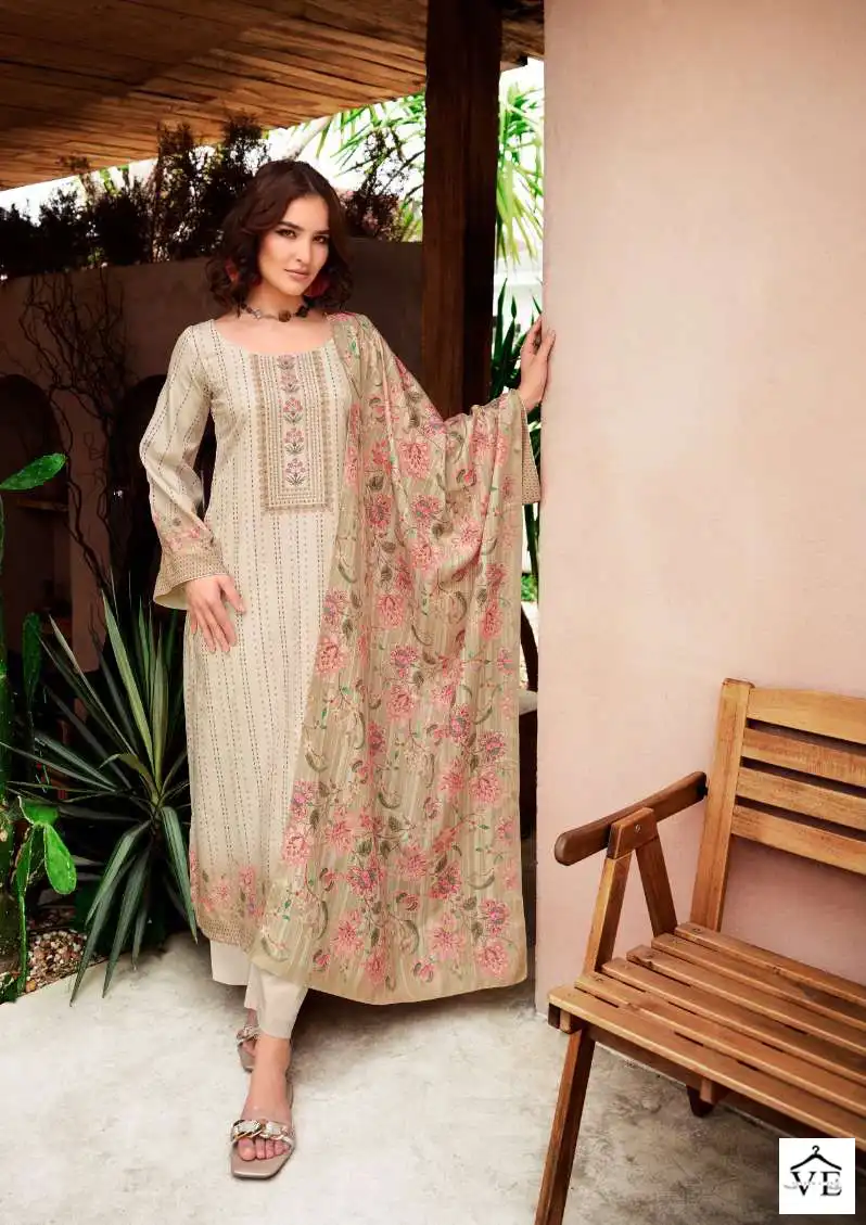 Fida Zeal Pashmina Wholesale Designer Winter Wear Salwar Suit Catalog — Wholesale Salwar Suits, MPA wholesale from Surat — view 3