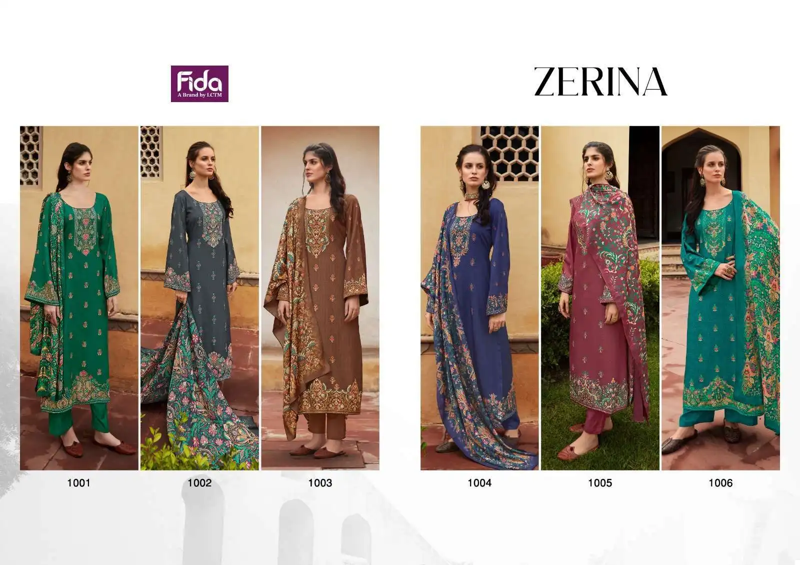 Fida Zerina Pashmina Wholesale Winter Wear Salwar Suit Catalog — Wholesale Salwar Suits, MPA wholesale from Surat - Gallery Image 5
