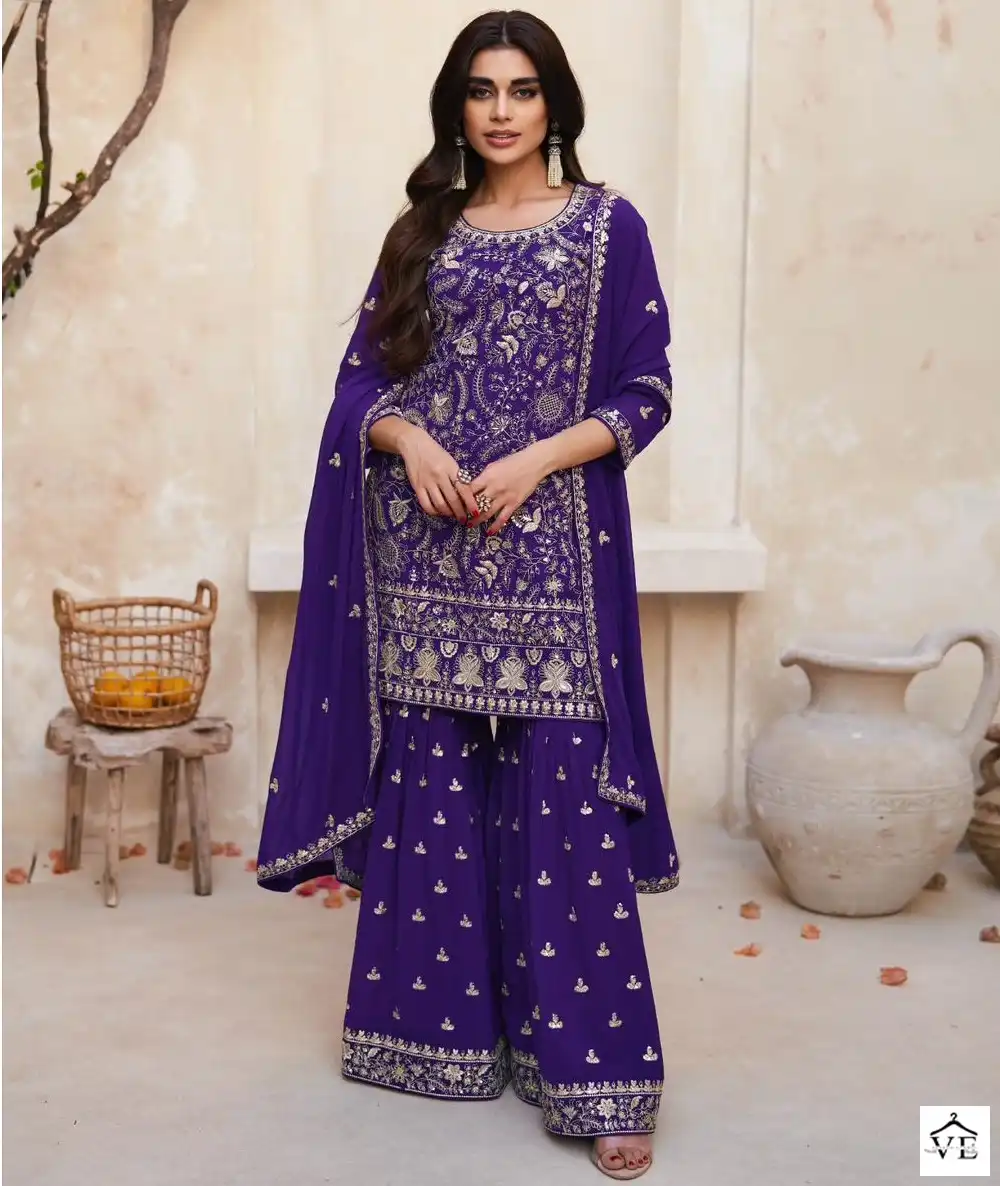 Aashirwad Zohra Real Georgette Wholesale Designer Readymade Salwar Suit — Wholesale Salwar Suits, Aashirwad Creation wholesale from Surat — view 1
