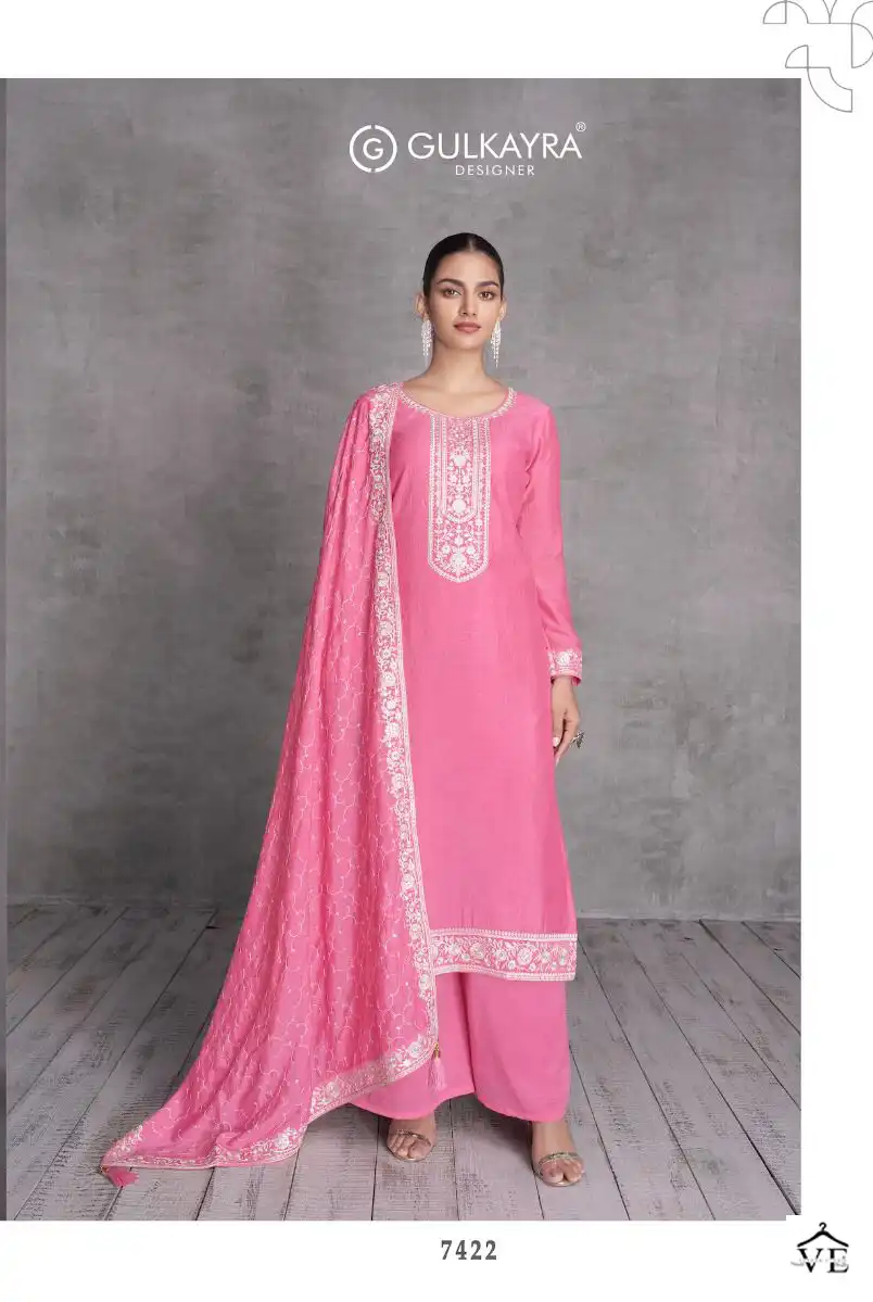 Gulkayra Zoya Silk Wholesale Designer Salwar Suit Catalog — Wholesale Salwar Suits, MPA wholesale from Surat - Gallery Image 2