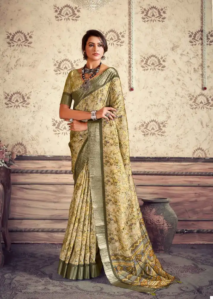 Mahamani Kangan Vol-2 Heavy Gotha Silk Wholesale Saree Catalog — Wholesale Sarees, MPA wholesale from Surat - Gallery Image 5