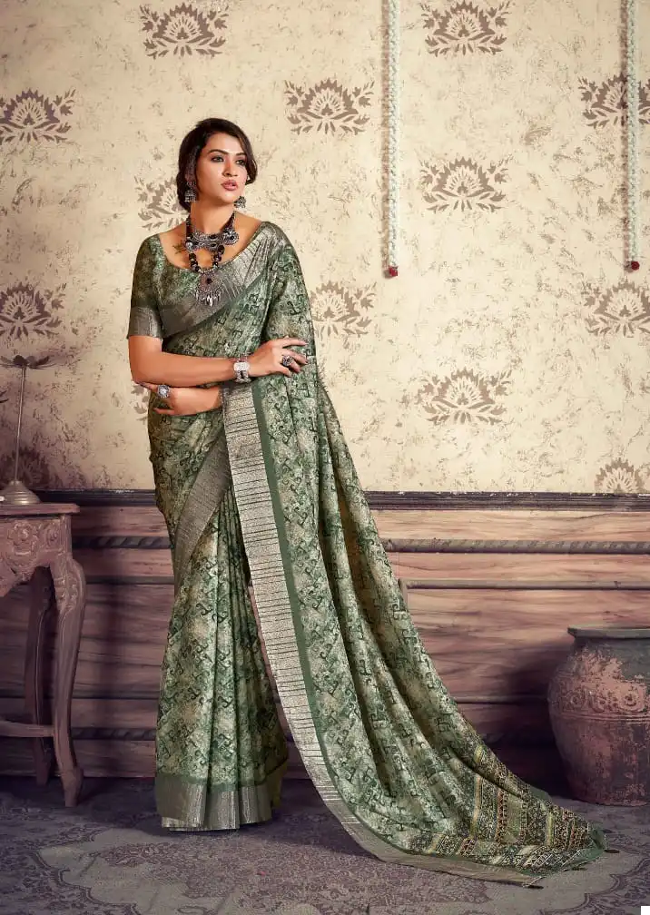 Mahamani Kangan Vol-2 Heavy Gotha Silk Wholesale Saree Catalog — Wholesale Sarees, MPA wholesale from Surat - Gallery Image 6