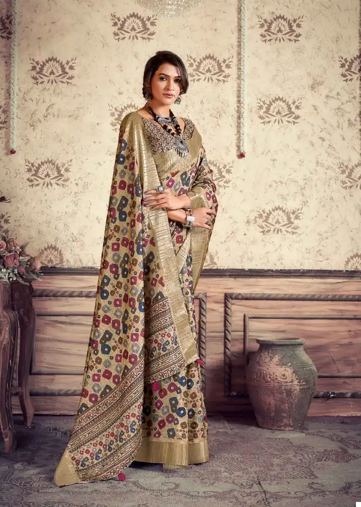 Mahamani Kangan Vol-2 Heavy Gotha Silk Wholesale Saree Catalog — Wholesale Sarees, MPA wholesale from Surat - Gallery Image 7