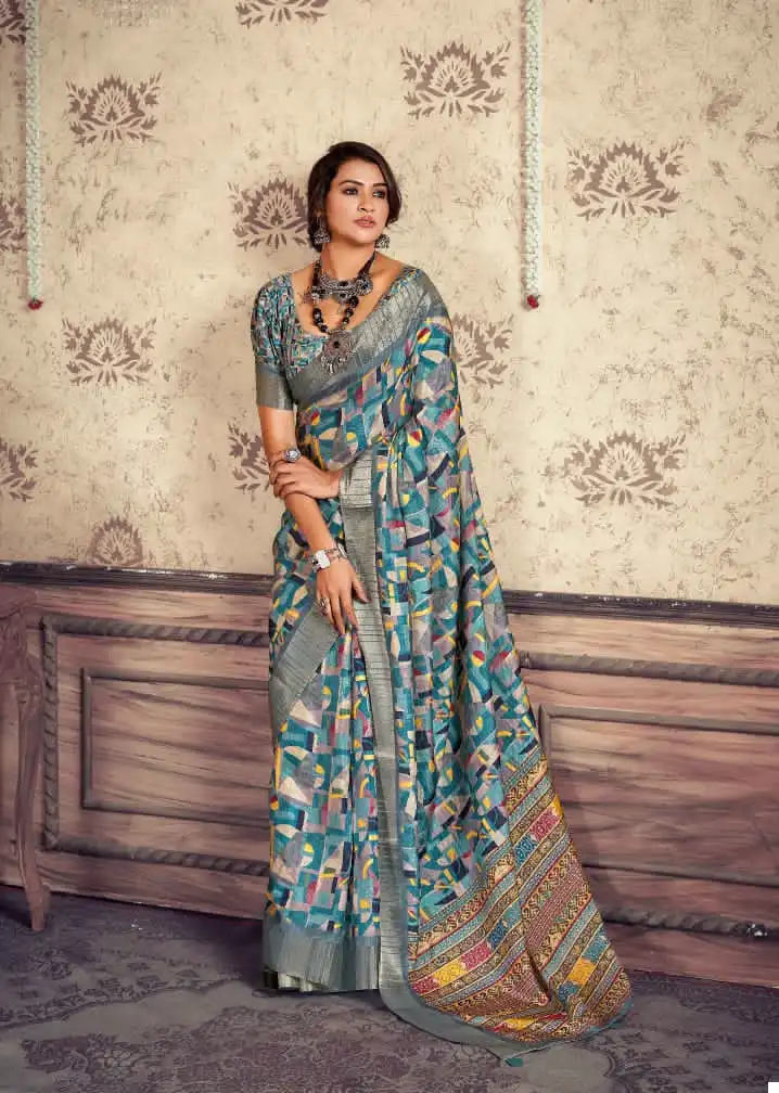 Mahamani Kangan Vol-2 Heavy Gotha Silk Wholesale Saree Catalog — Wholesale Sarees, MPA wholesale from Surat - Gallery Image 2