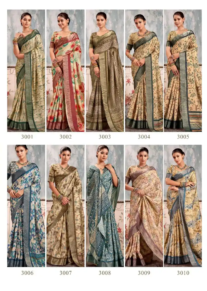 Mahamani Kangan Vol-3 Heavy Gotha Silk Wholesale Saree Catalog — Wholesale Sarees, MPA wholesale from Surat — view 9