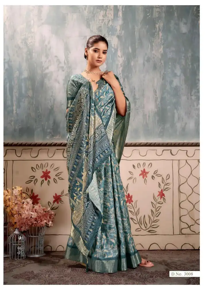 Mahamani Kangan Vol-3 Heavy Gotha Silk Wholesale Saree Catalog — Wholesale Sarees, MPA wholesale from Surat - Gallery Image 4