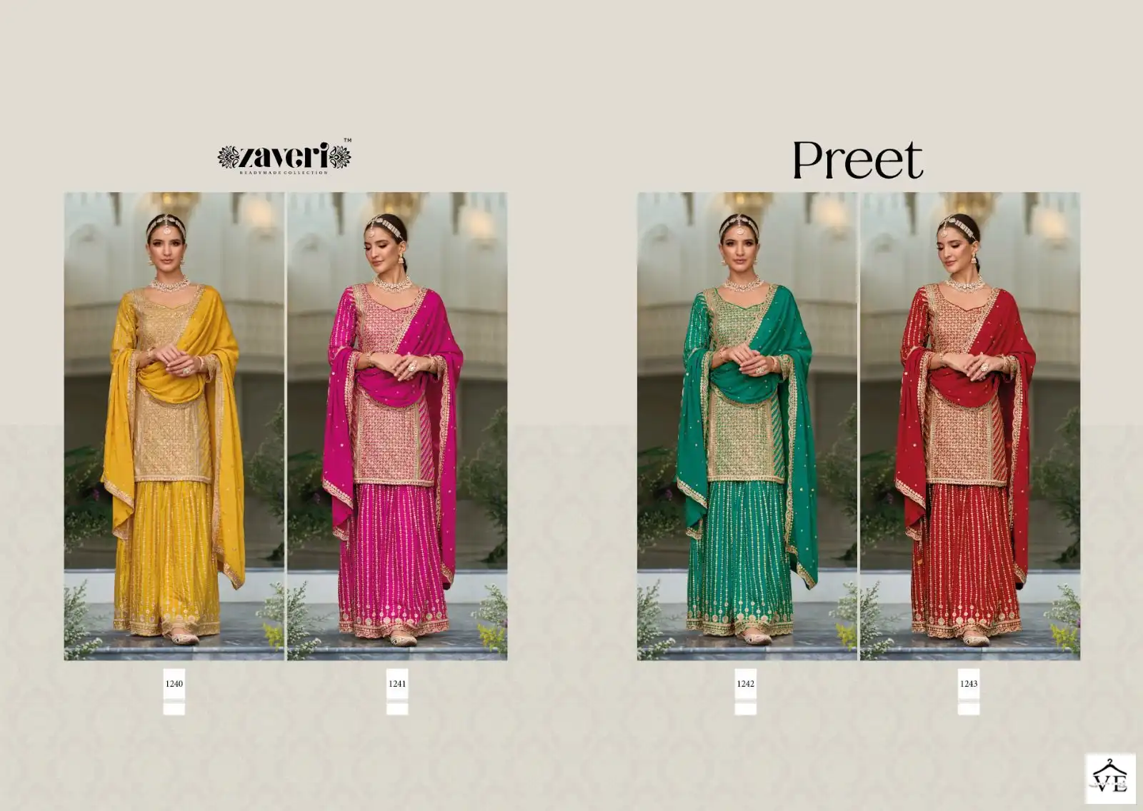 Zaveri Preet Premium Silk Wholesale Designer Readymade Salwar Suit Catalog — Wholesale Salwar Suits, MPA wholesale from Surat — view 5