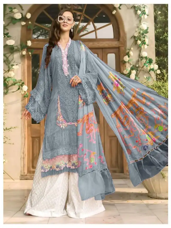 Mehboob Tex 1216 Pure Cotton Wholesale Pakistani Salwar Suits Catalog — Wholesale Salwar Suits, MPA wholesale from Surat - Gallery Image 2
