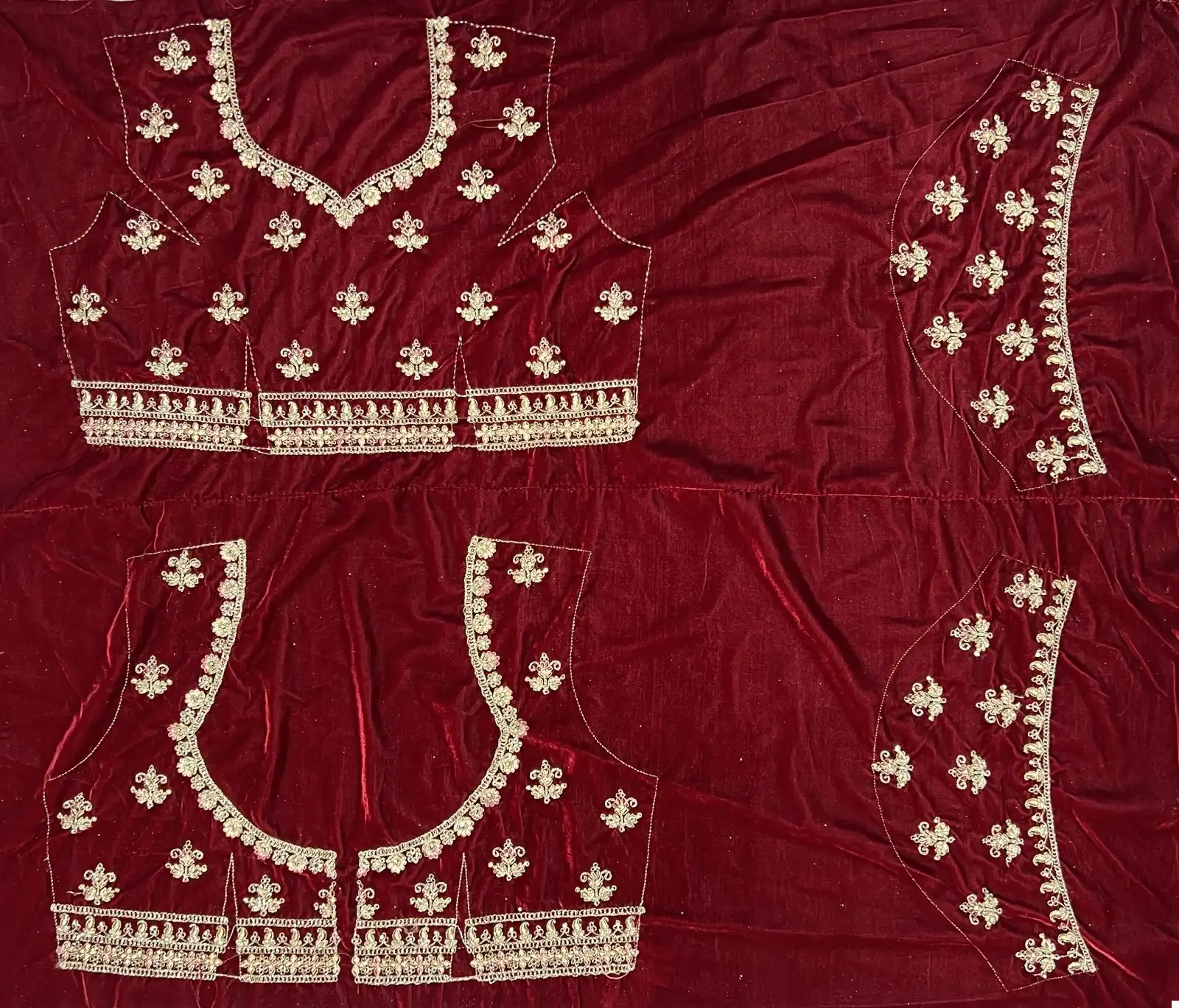 Anjani Art 2574 Velvet Wholesale Bridal Lehenga Catalog — Wholesale Lehenga, MPA wholesale from Surat — view 7
