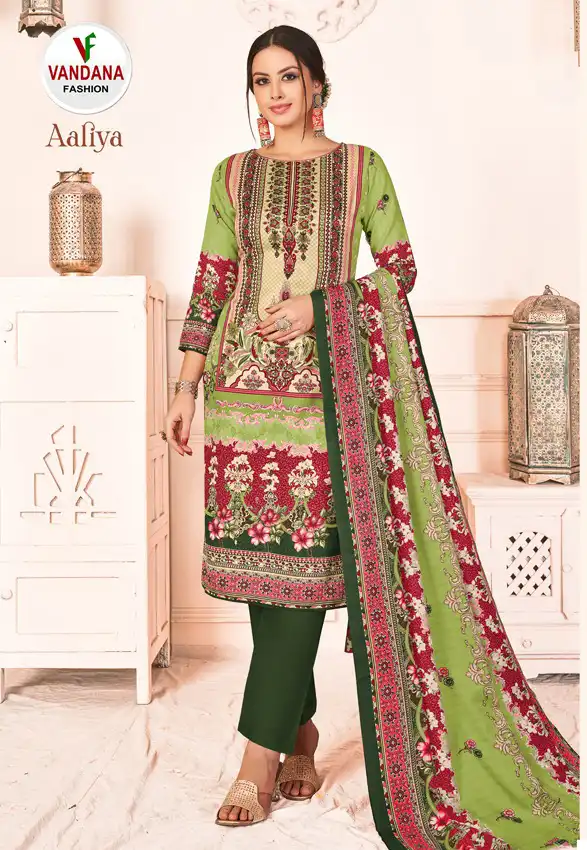 Vandana Aaliya Pashmina Wholesale Winter Wear Salwar Suit Catalog — Wholesale Salwar Suits, MPA wholesale from Surat — Photo 10