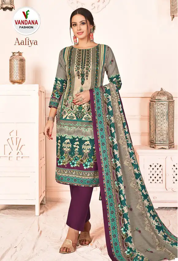 Vandana Aaliya Pashmina Wholesale Winter Wear Salwar Suit Catalog — Wholesale Salwar Suits, MPA wholesale from Surat — Photo 11