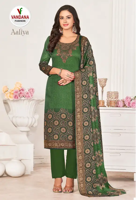 Vandana Aaliya Pashmina Wholesale Winter Wear Salwar Suit Catalog — Wholesale Salwar Suits, MPA wholesale from Surat — Photo 24