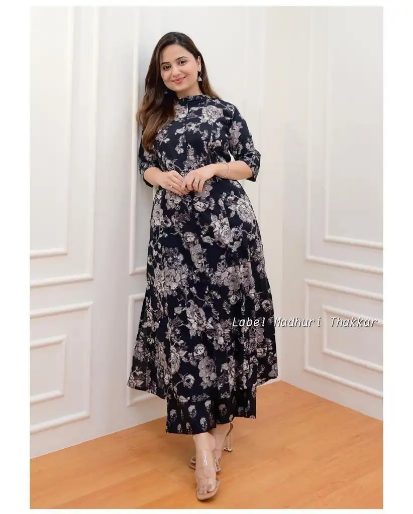 VE Angle Pure Maslin Cotton Wholesale Co-Ord Set Catalog — Wholesale Kurtis, MPA wholesale from Surat — view 2
