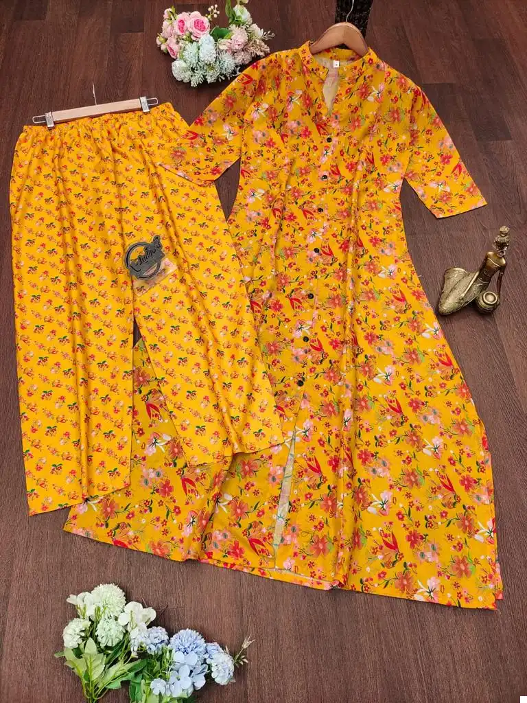 VE Angle Pure Maslin Cotton Wholesale Co-Ord Set Catalog — Wholesale Kurtis, MPA wholesale from Surat — view 8