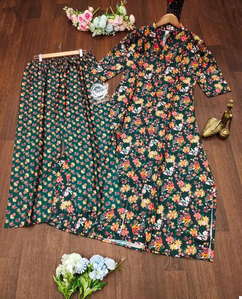 VE Angle Pure Maslin Cotton Wholesale Co-Ord Set Catalog — Wholesale Kurtis, MPA wholesale from Surat — view 6