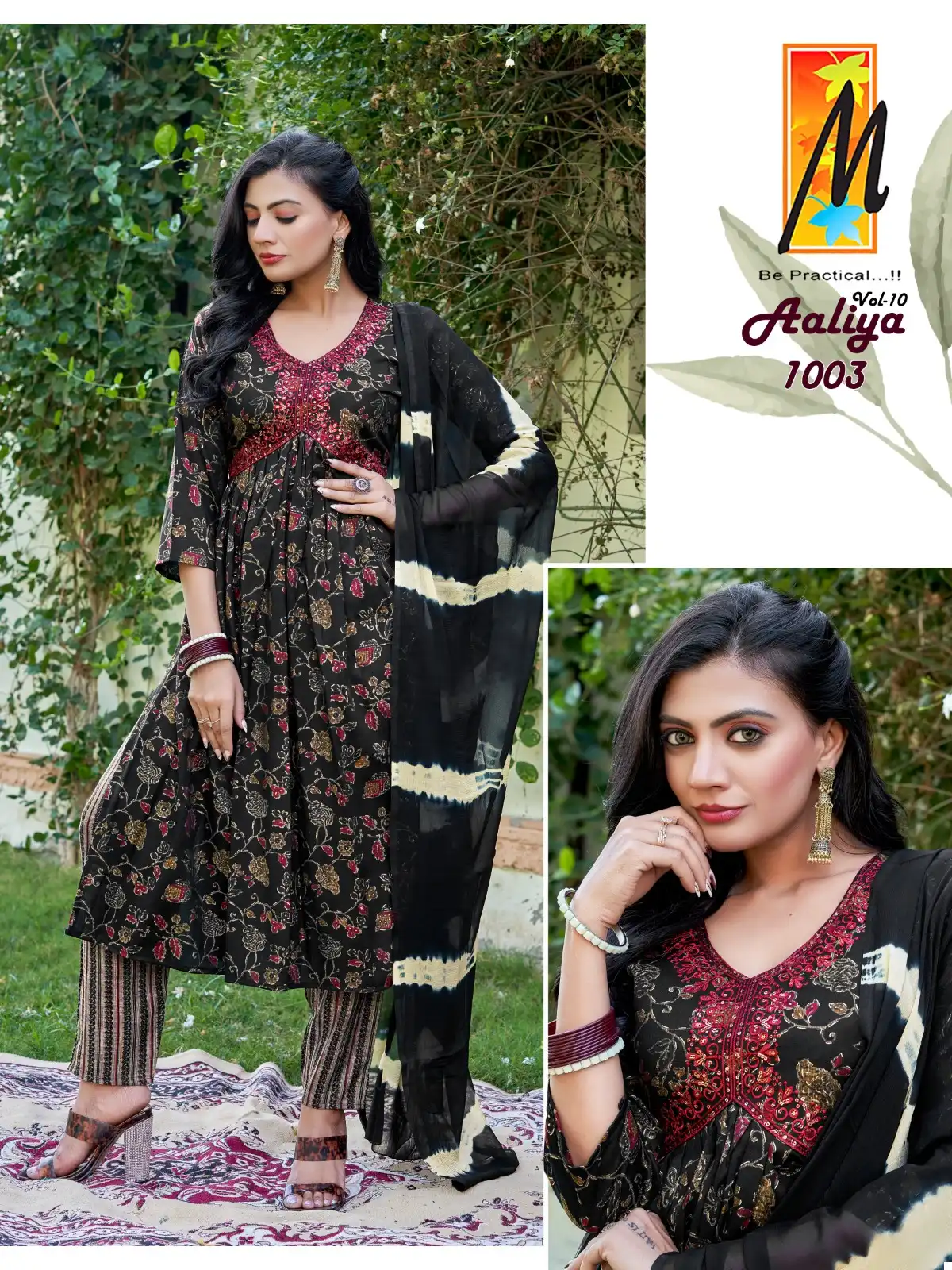 Master Aaliya Vol-10 Heavy Capsule Foil Wholesale Readymade Suits Catalog — Wholesale Salwar Suits, MPA wholesale from Surat - Gallery Image 6