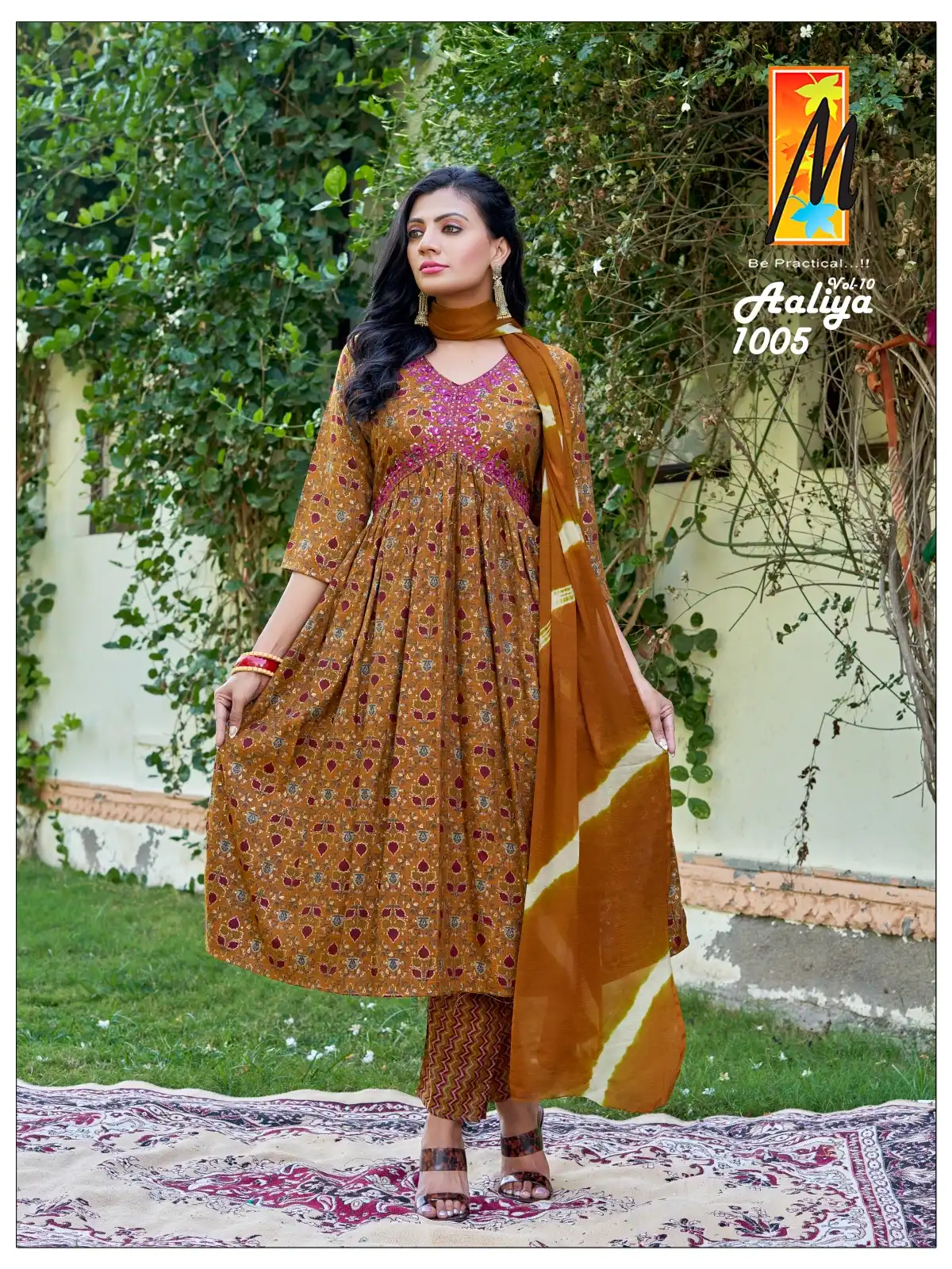 Master Aaliya Vol-10 Heavy Capsule Foil Wholesale Readymade Suits Catalog — Wholesale Salwar Suits, MPA wholesale from Surat - Gallery Image 7