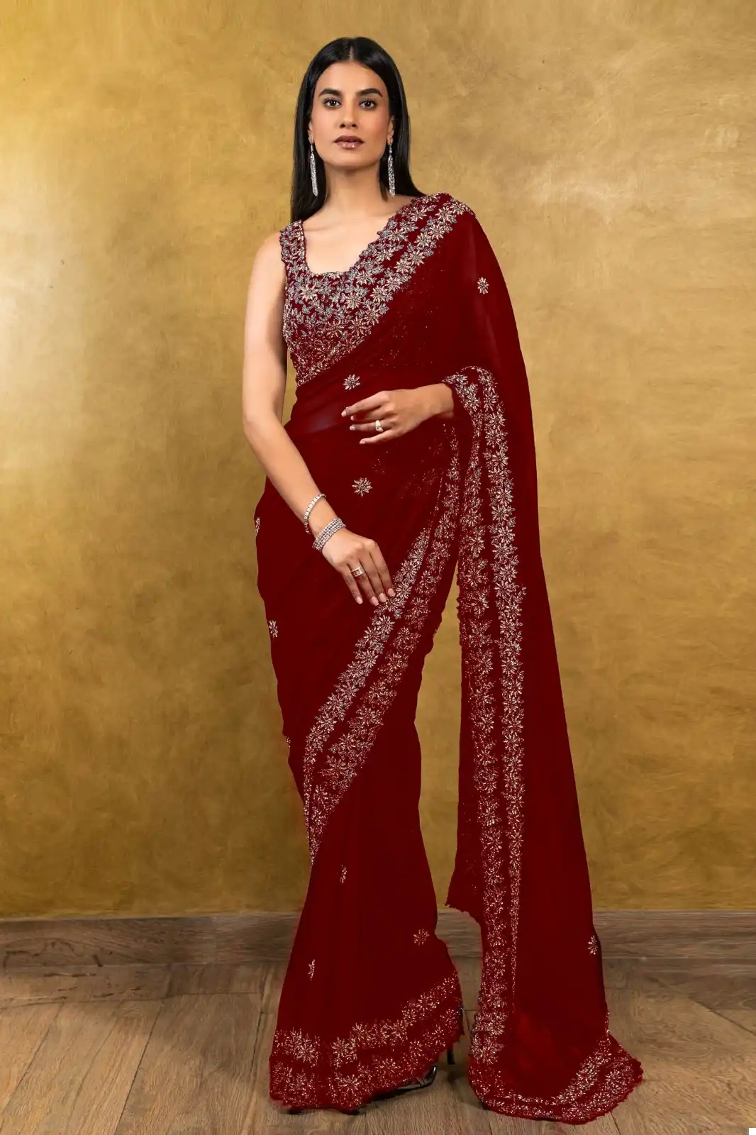 VE BT-254 Heavy Rangoli Silk Wholesale Saree Catalog — Wholesale Sarees, MPA wholesale from Surat - Gallery Image 3