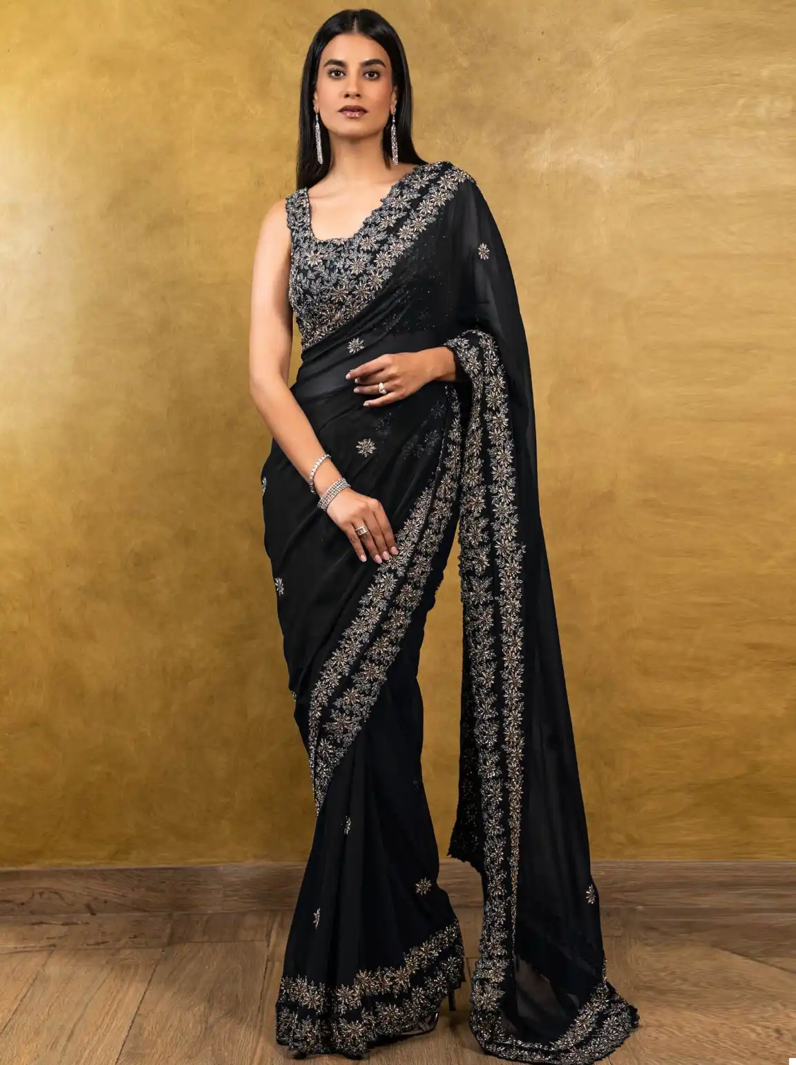 VE BT-254 Heavy Rangoli Silk Wholesale Saree Catalog — Wholesale Sarees, MPA wholesale from Surat - Gallery Image 5
