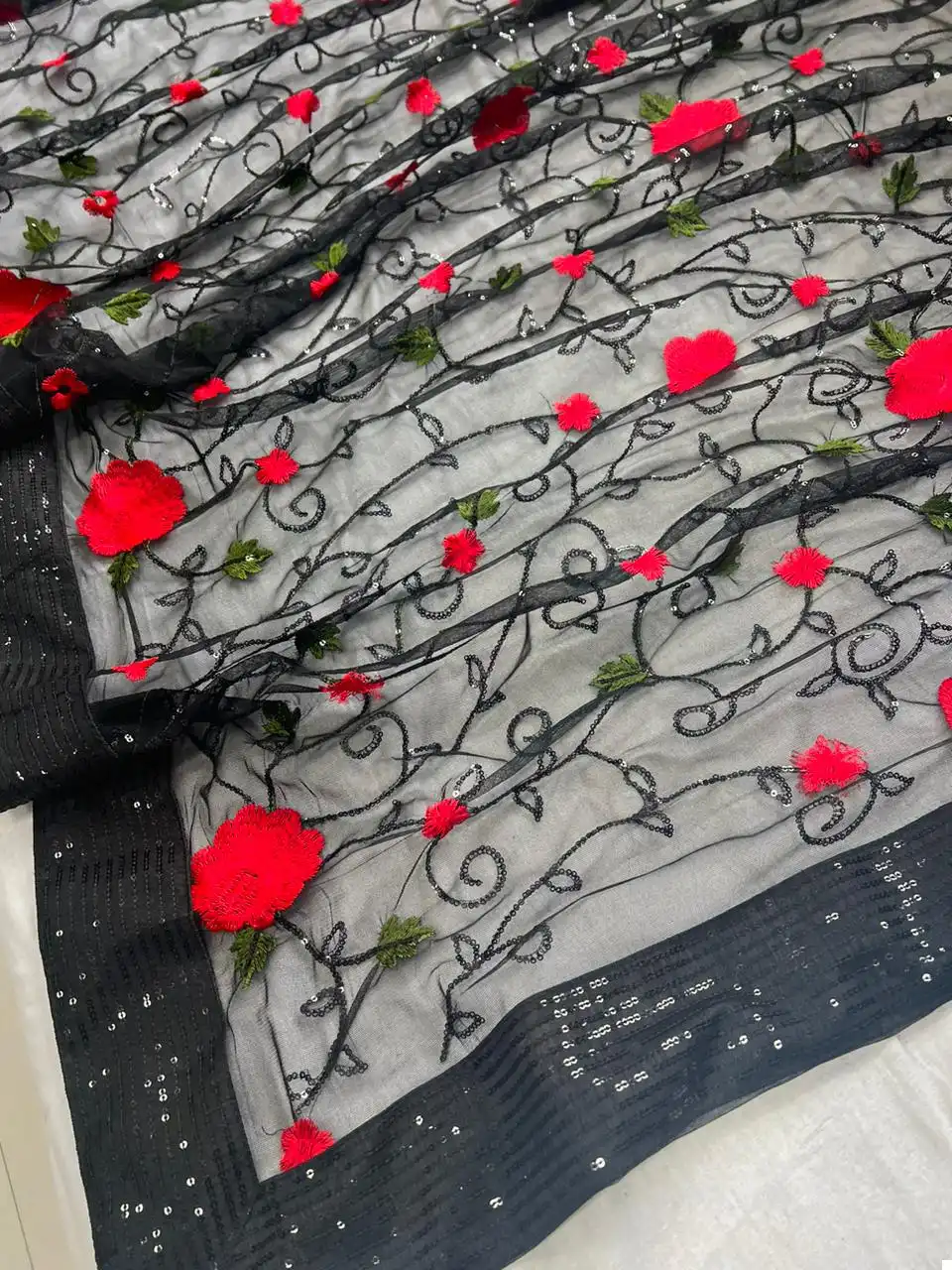 Vardan Ethnic Bt 364 Soft Butterfly Net Wholesale Fancy Sarees Catalog — Wholesale Sarees, MPA wholesale from Surat — view 6