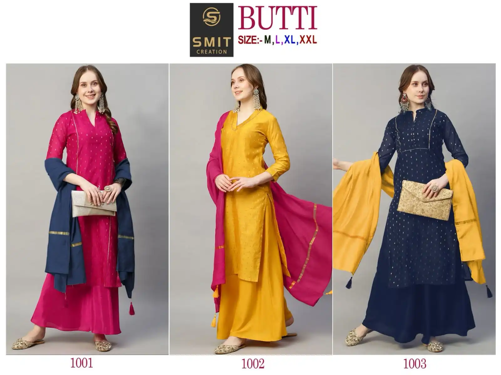 Poonam Designer Butti Modal Wholesale Fancy Readymade Salwar Suit Catalog — Wholesale Salwar Suits, MPA wholesale from Surat — view 4